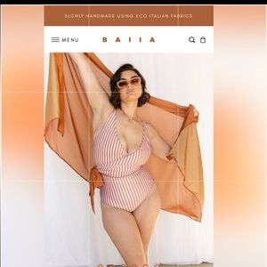 Baiia 5 piece swimsuit bikini. US 8